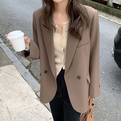 Damen Oversize Blazer Strukturiert Norvielle