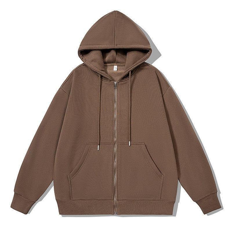 Damen Zip-Hoodie Weiches Innenfutter Praktische Taschen Norvielle