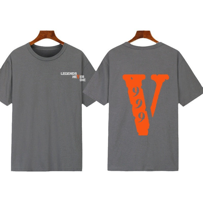 Damen Grafik T-Shirt mit originellem Schriftzug und kreativem Design