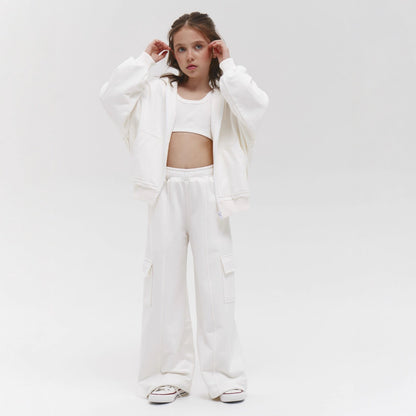 Damen Kapuzenjacke Jogginghose Set Norvielle