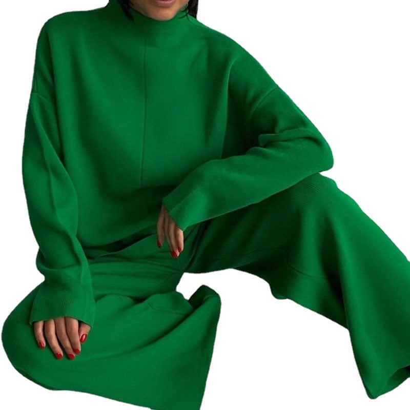 Damen Lounge-Set Lässiger Schnitt Hocher Kragen Norvielle