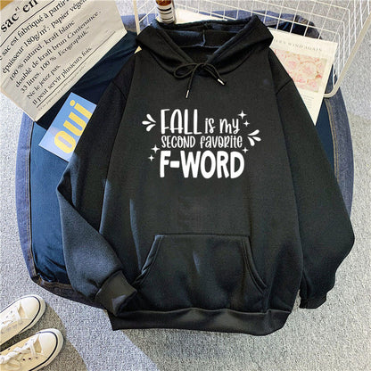 Damen Kapuzenpullover Lässiger Schnitt Mit Spruch