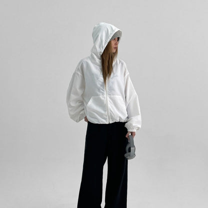 Damen Windjacke Mit Kapuze Norvielle Wasserdicht