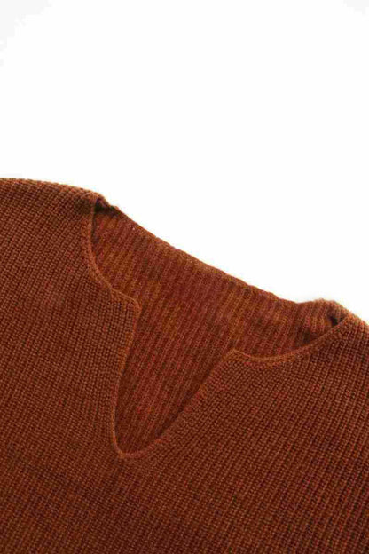 Damen Strickoberteil V-Ausschnitt Norvielle