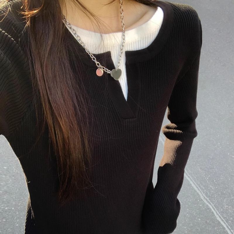 Damen Feinstrickpullover V-Ausschnitt Rippstruktur Norvielle
