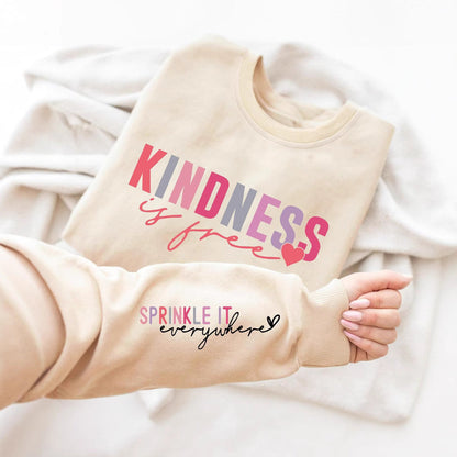 Damen Sweatshirt Inspirierender Schriftzug Gemütlich Norvielle - Norvielle