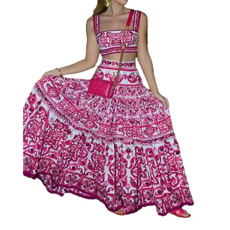 Damen Maxi-Kleid Floraler Druck Norvielle