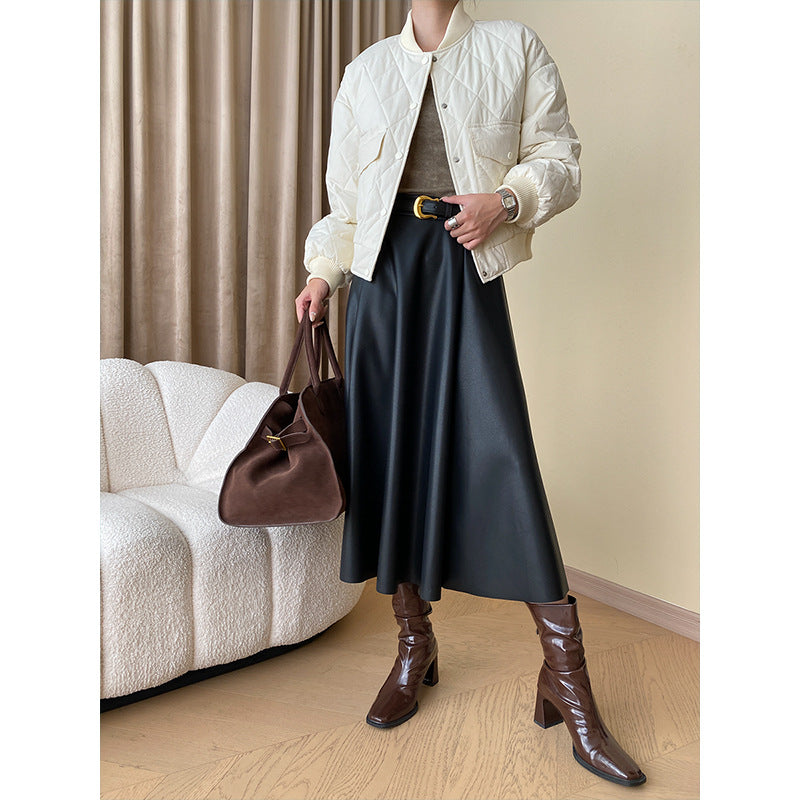 Damen Übergangsjacke Gesteppt Minimalistisch