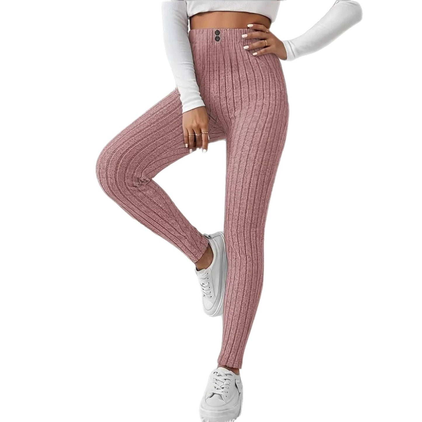 Damen Hochtaillierte Rippstrickleggings Norvielle wird zu:
Norvielle