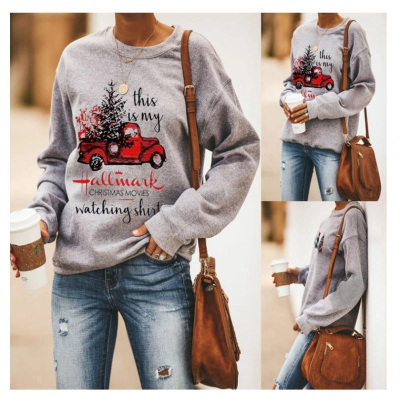 Damen Sweatshirt Festlich Lässig Norvielle