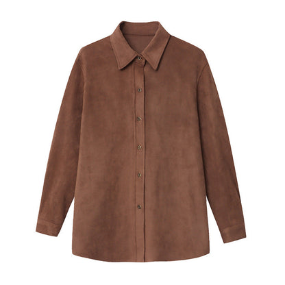 Damen Bluse Lässig Knöpfe Norvielle