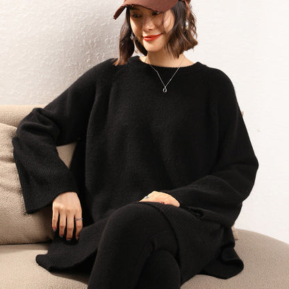 Damen Oversized Pullover Norvielle Modern