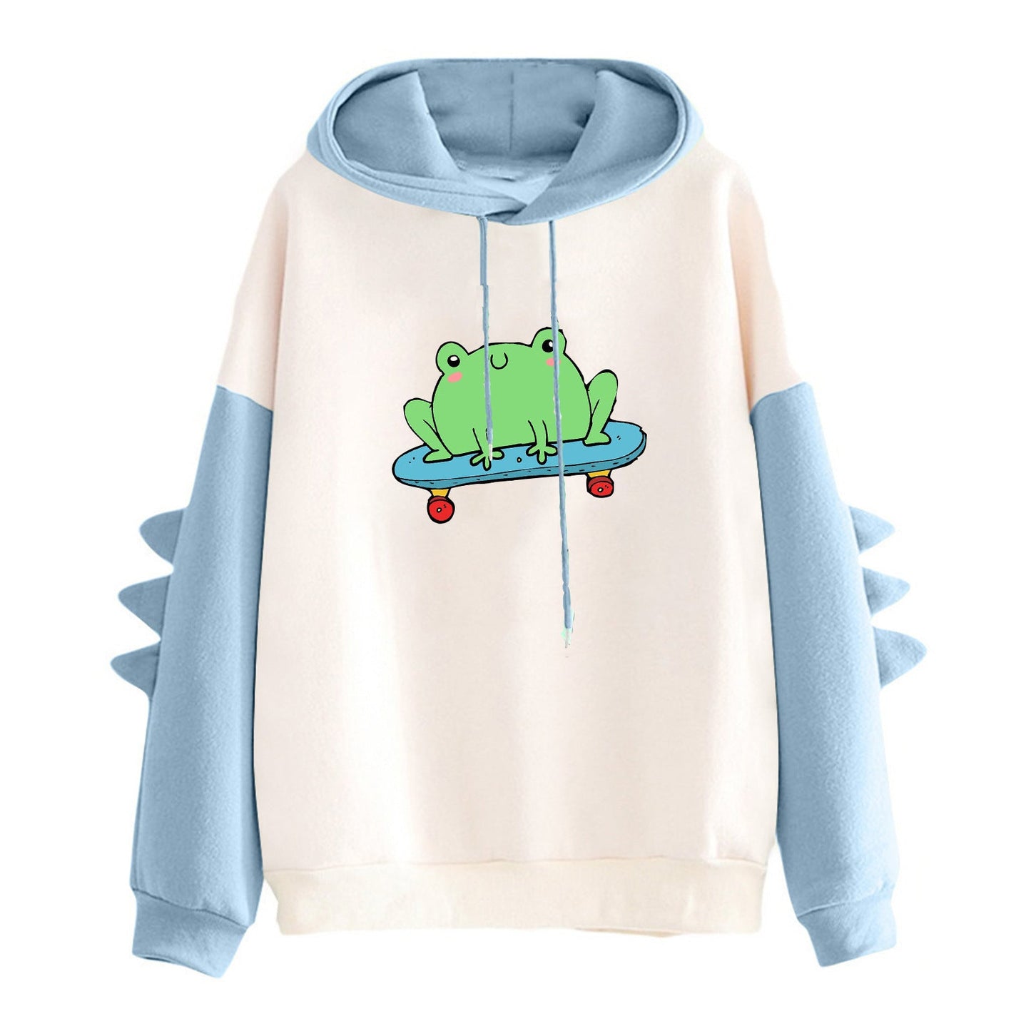 Damen Hoodie Froschmotiv Norvielle