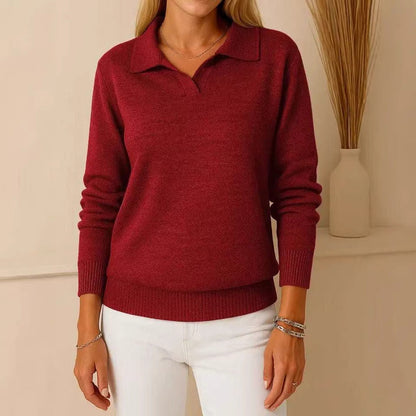 Damen Polo-Pullover Hochwertig Norvielle