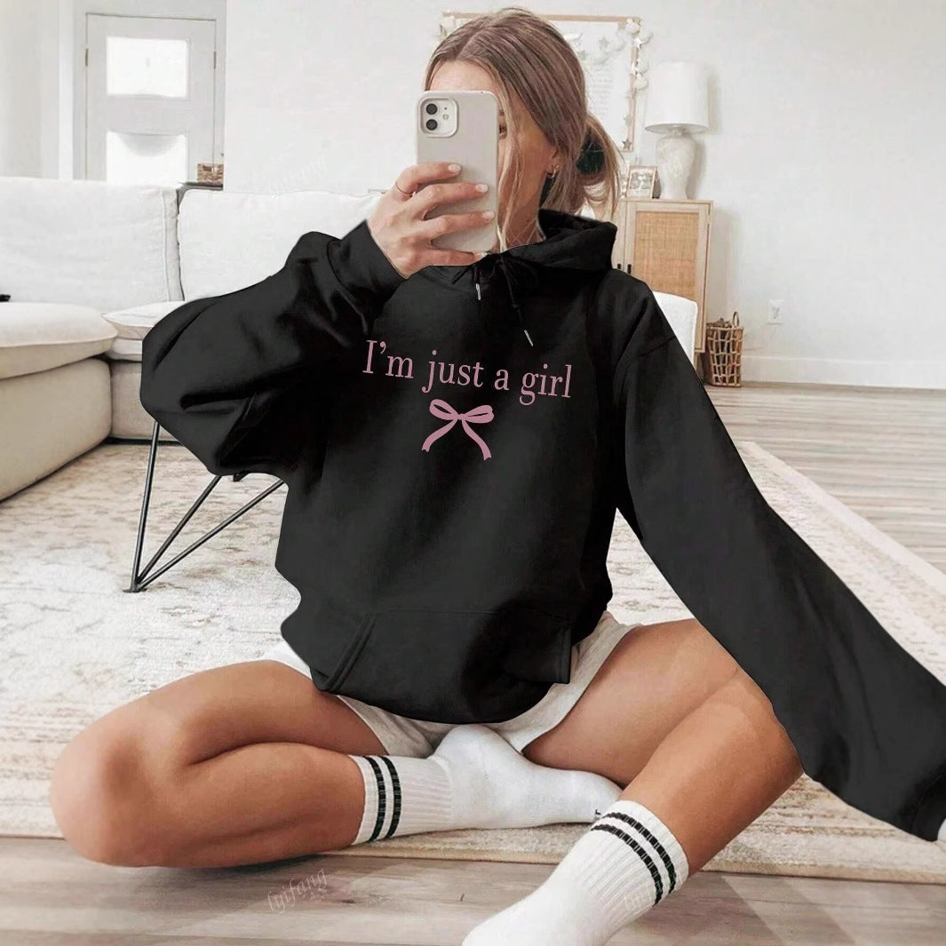 Damen Kapuzenpullover Klassischer Schnitt Moderner Spruch - Norvielle