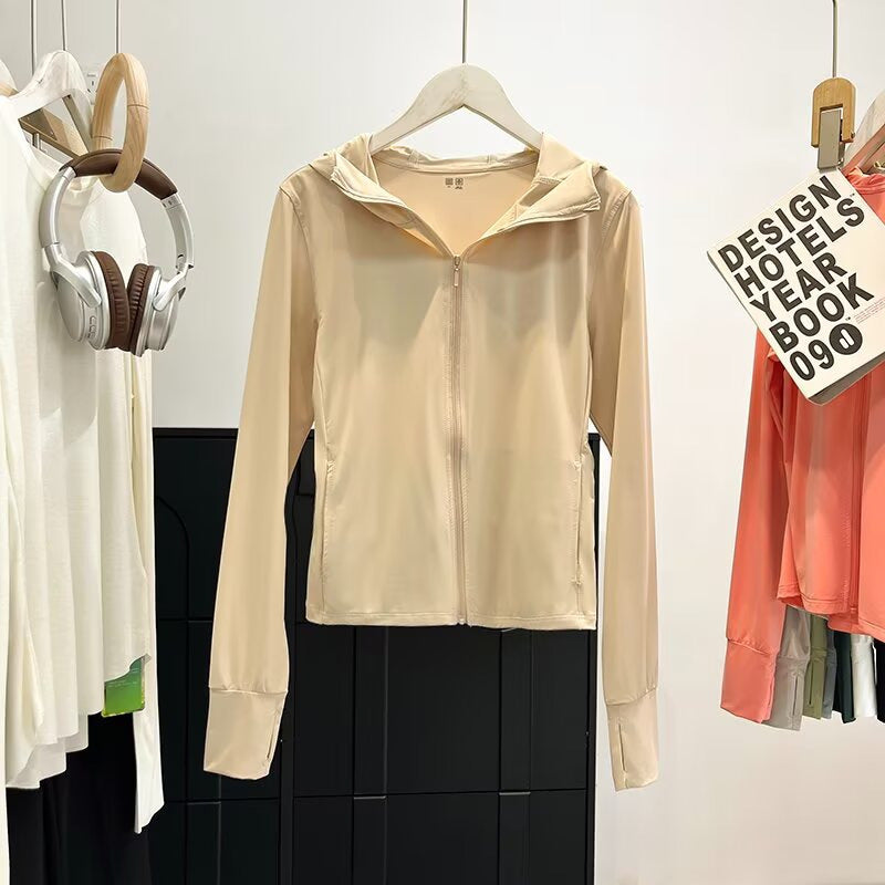Damen Sportjacke Atmungsaktives Material Norvielle