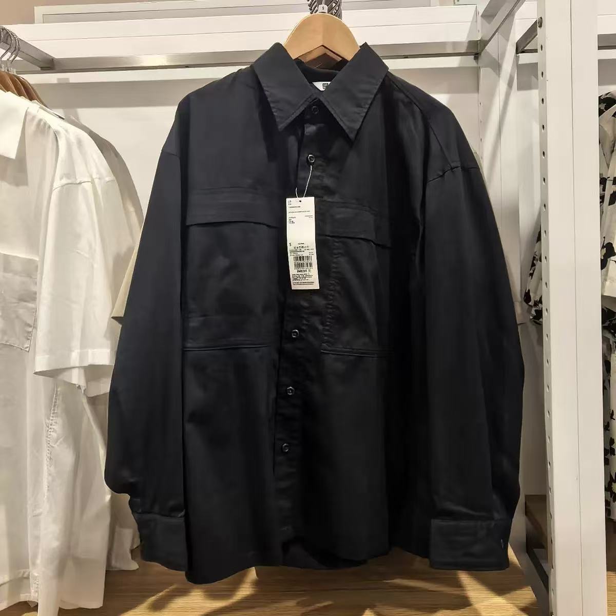 Damen Overshirt Mit Taschen Norvielle