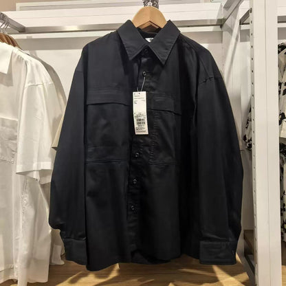 Damen Overshirt Mit Taschen Norvielle