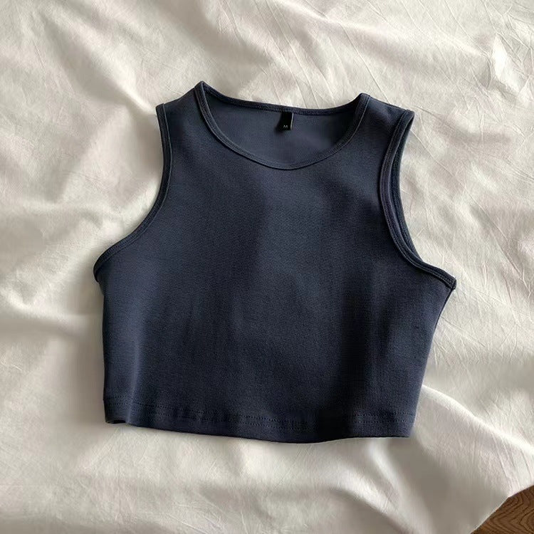 Damen Crop- Atmungsaktives Material Figurbetonter Schnitt