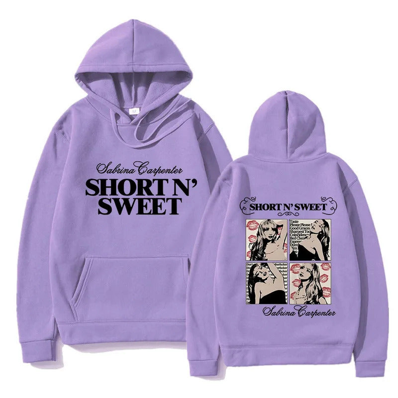 Damen Kapuzenpullover Comic-Design Lässig Grün