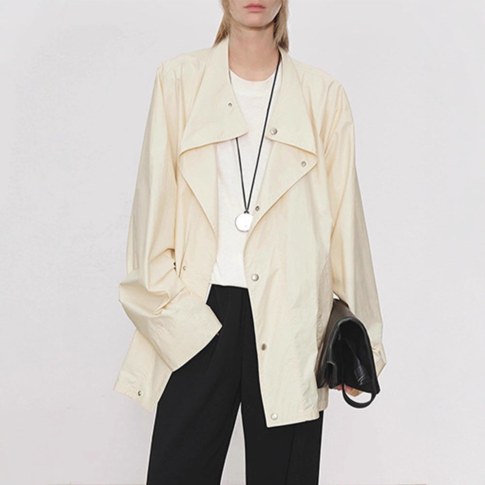 Damen Oversized Übergangsjacke Norvielle