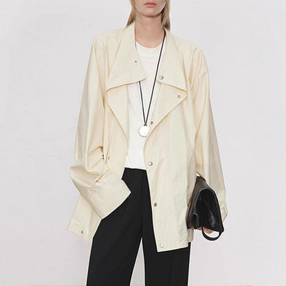 Damen Oversized Übergangsjacke Norvielle