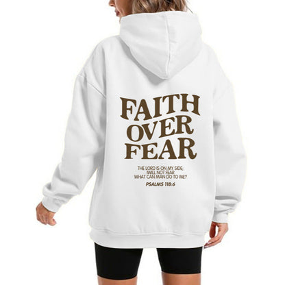 Damen Kapuzensweater Bequem Motivierender Schriftzug Norvielle