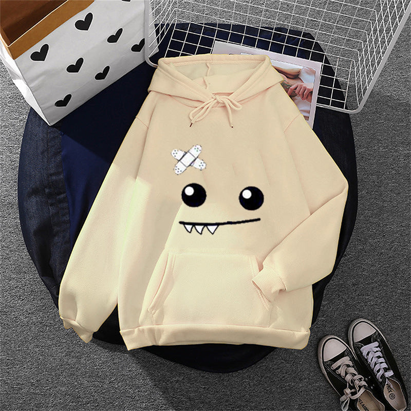 Damen Hoodie Monster-Design Norvielle