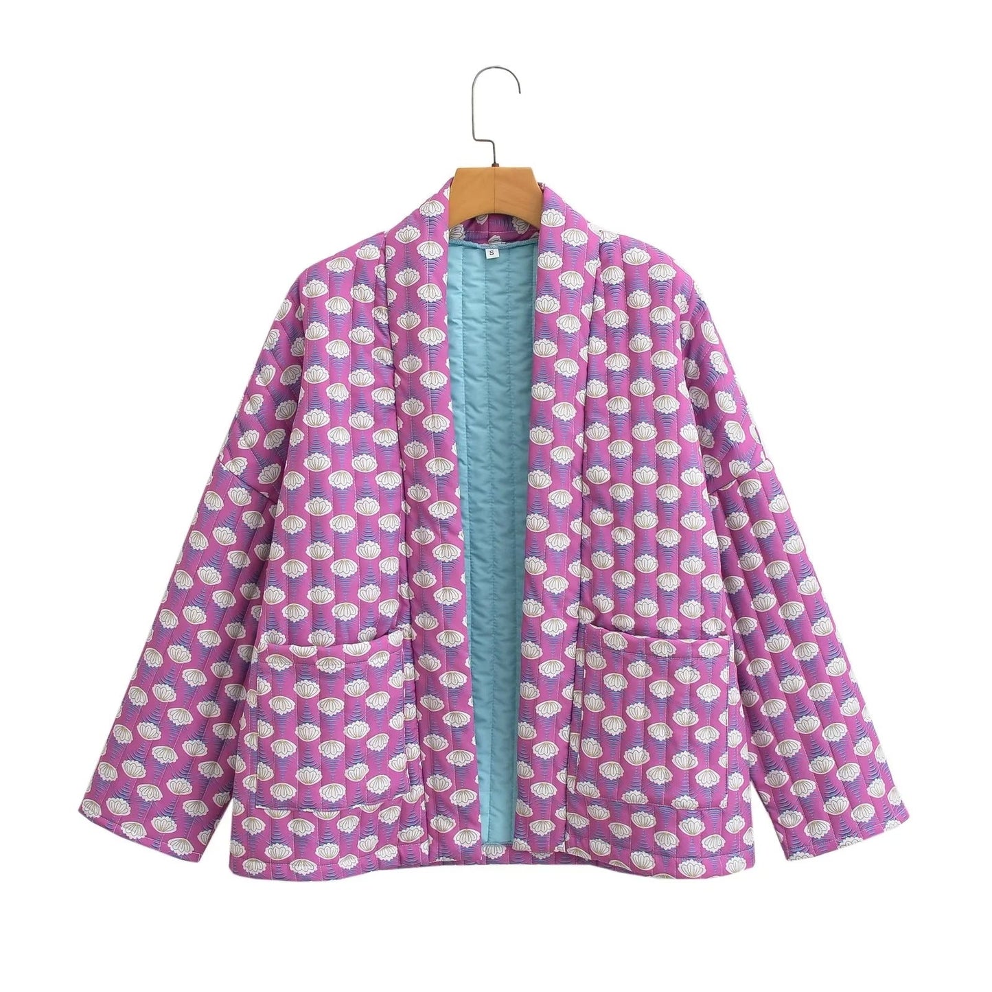 Damen Steppjacke Grafisches Muster Norvielle