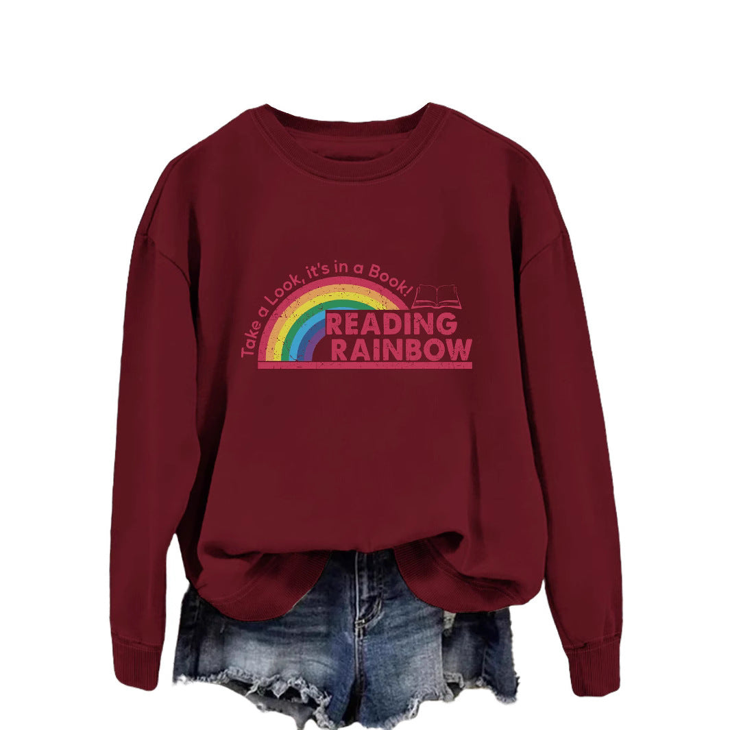 Damen Sweatshirt Lässig Einzigartiger Druck Norvielle