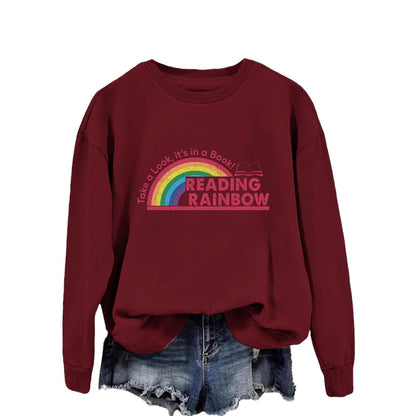Damen Sweatshirt Lässig Einzigartiger Druck Norvielle