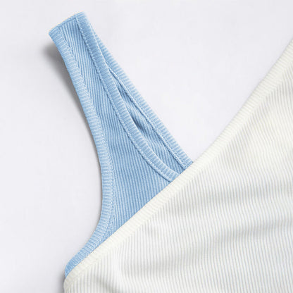 Damen Sport-Bustier Asymmetrisch Verstellbare Träger Norvielle