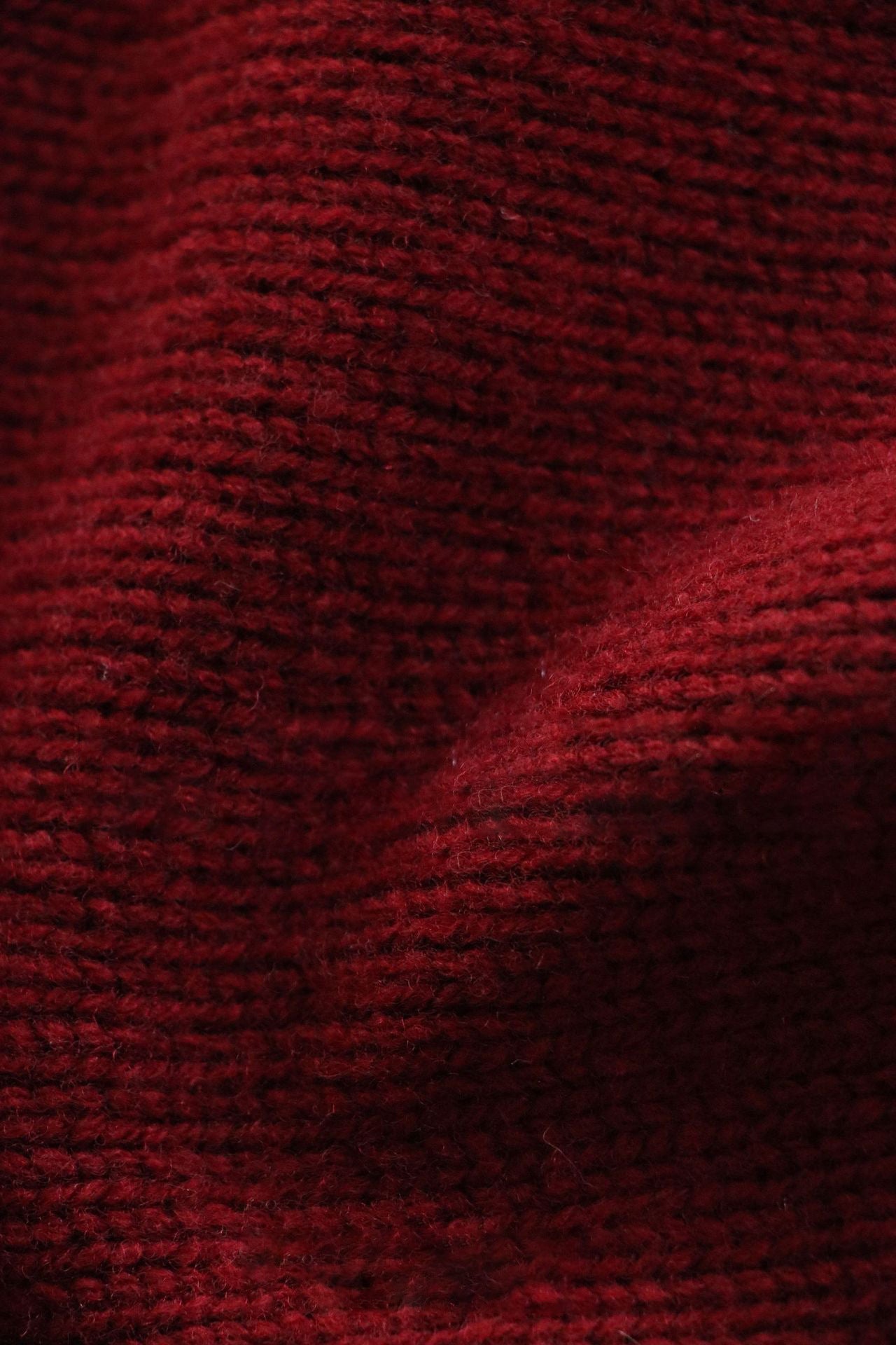 Damen Langärmliger Strickpullover Hoher Kragen Norvielle