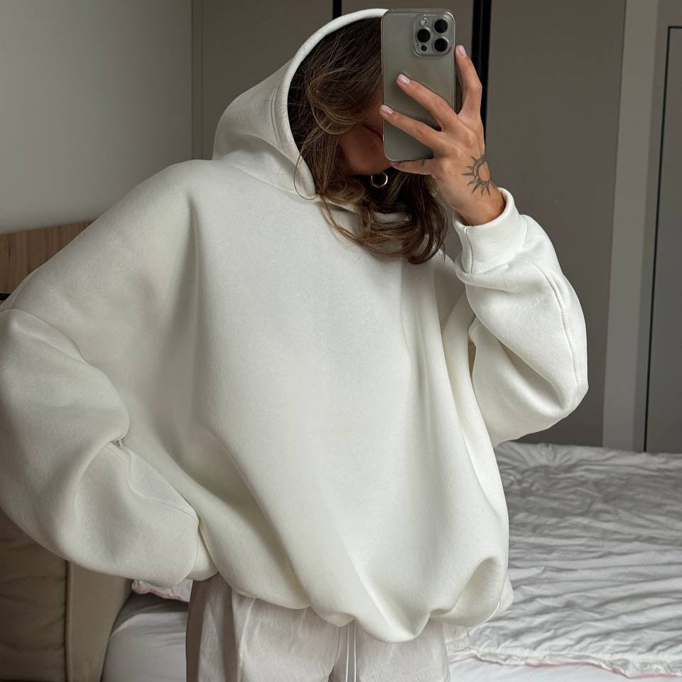 Damen Oversized Kapuzenpullover Lässiger Schnitt