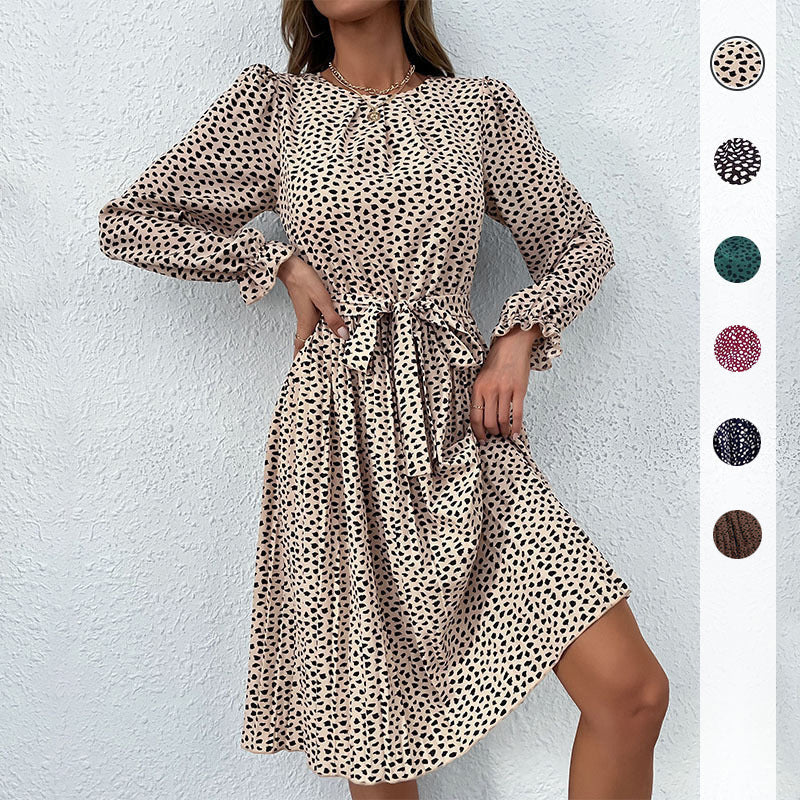 Damen Midi-Kleid Nostalgisch Modern Norvielle - Norvielle