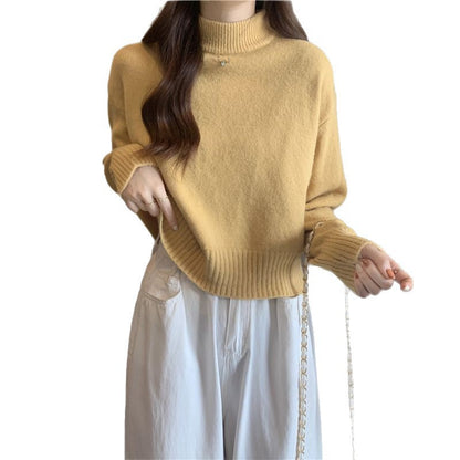 Damen Rollkragenpullover Norvielle Modisch