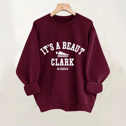 Damen Sweatshirt Lässiger Schriftzug Bequemer Schnitt Norvielle