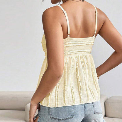 Damen Wickeloberteil mit Rüschendesign Luftig Norvielle