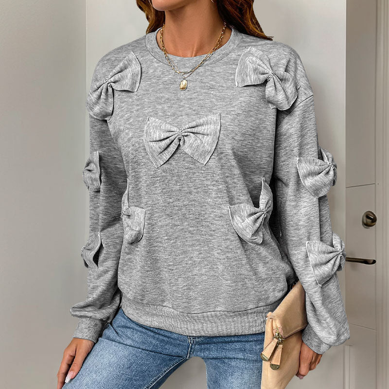 Damen Sweatshirt Lässiger Schnitt Norvielle - Norvielle
