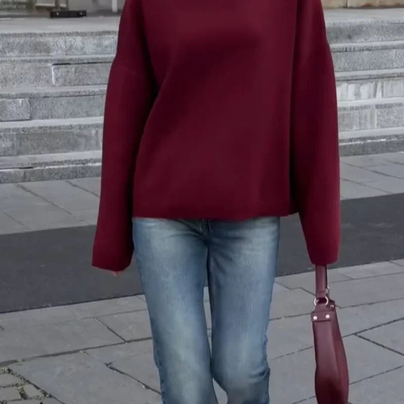Damen Oversized Pullover Norvielle Großgröße
