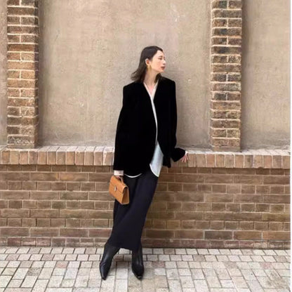 Damen Wickelmantel Norvielle Elegantes Design Hochwertig