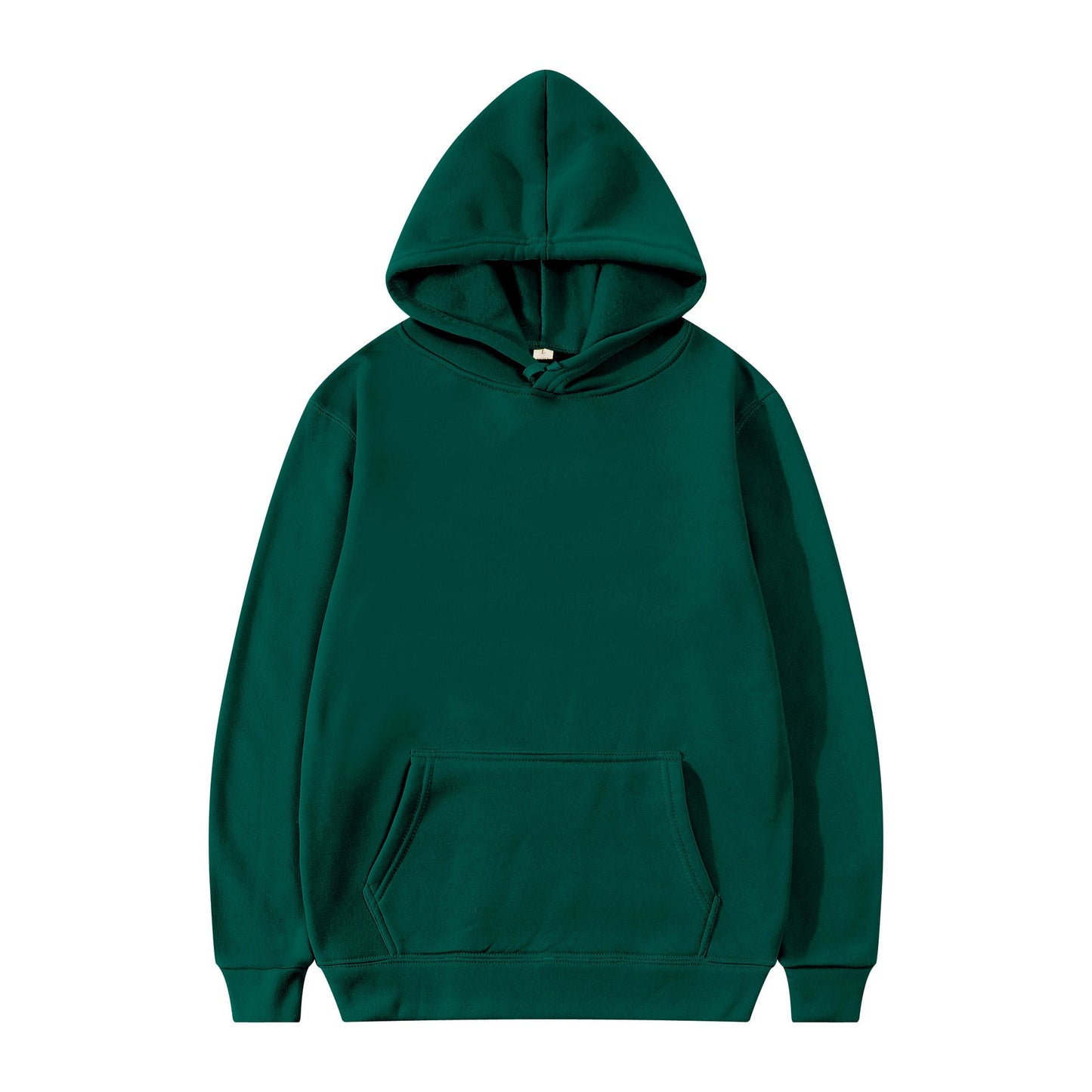 Damen Kapuzenpullover Baumwollmix Bequem Grau
