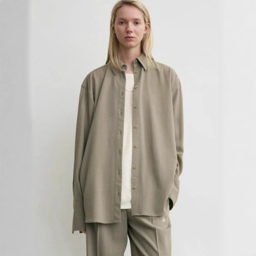 Damen Büropants Weit Norvielle Elegantes Design