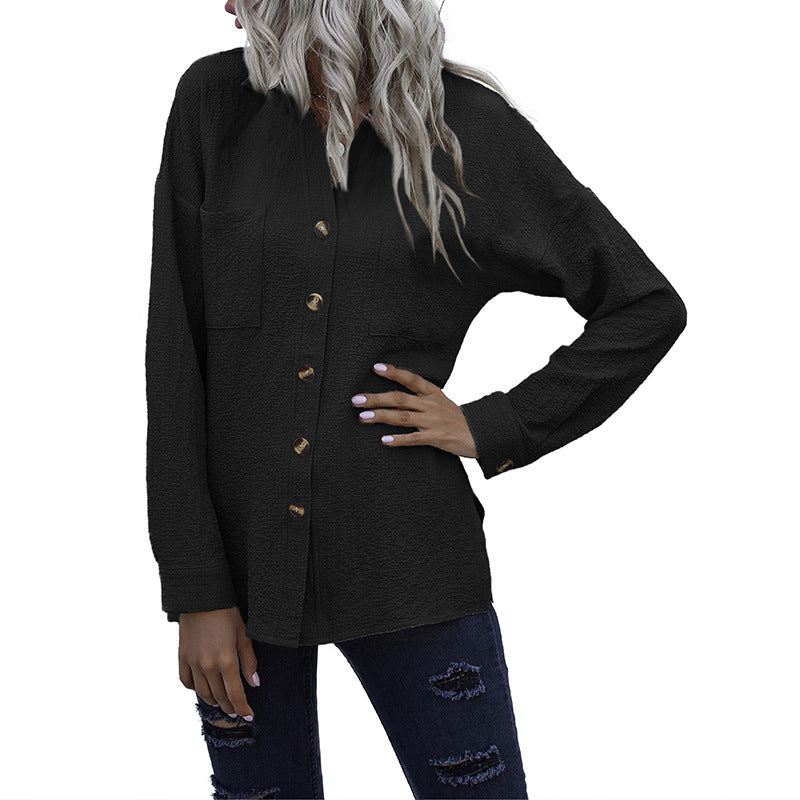 Damen Hemdbluse Lässig Norvielle