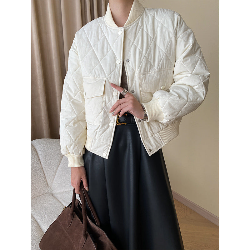 Damen Übergangsjacke Gesteppt Minimalistisch