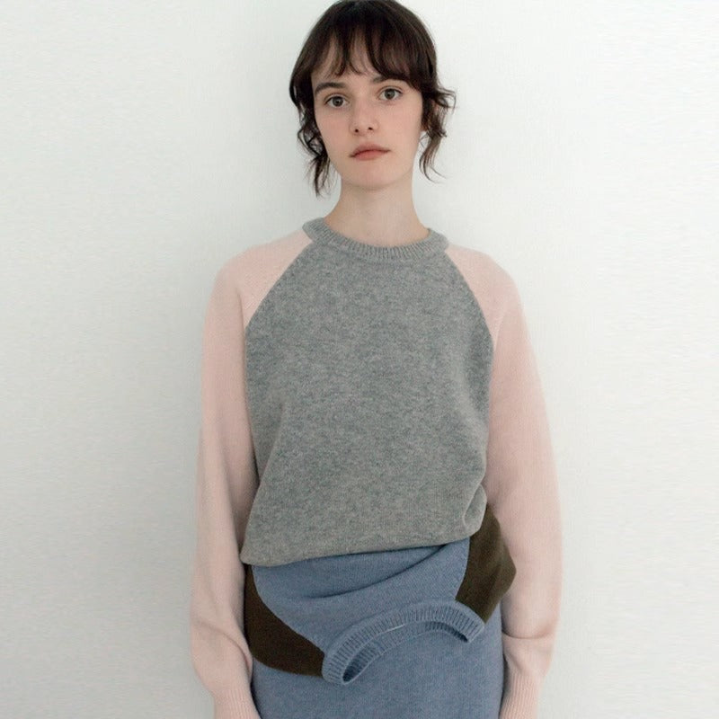 Damen Strickpullover Raglanärmel Norvielle - Norvielle