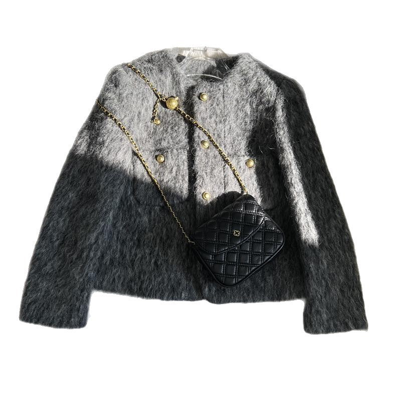 Damen Strickjacke mit goldenen Knöpfen Norvielle