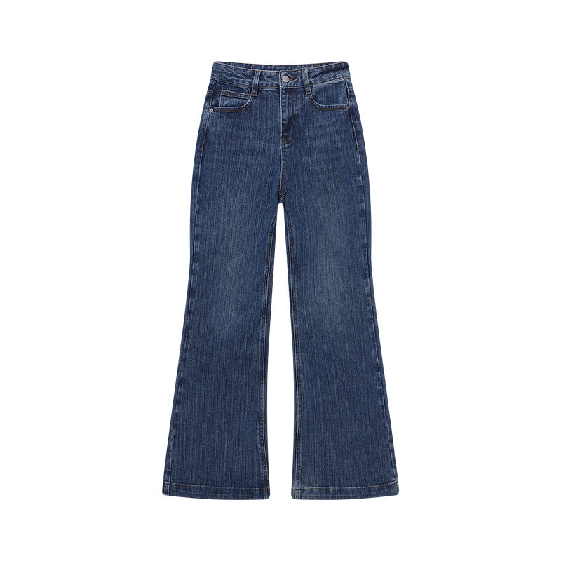 Damen High-Waist Schlagjeans Nachhaltiges Denim