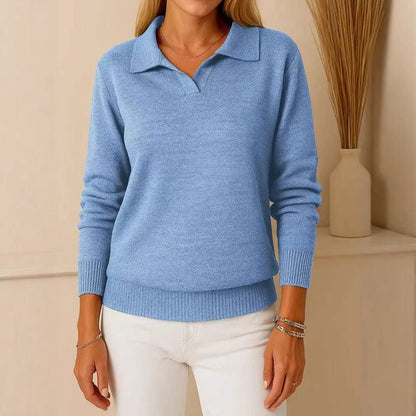 Damen Polo-Pullover Hochwertig Norvielle