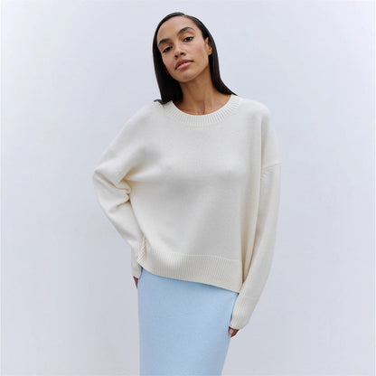 Damen Strickpullover Lässig Norvielle